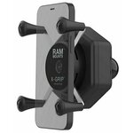 Ram Mounts X-Grip Phone Holder with Ball  Vibe-Safe Adapter