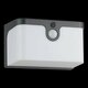EGLO 901081 | Croara Eglo zidna svjetiljka sa senzorom solarna baterija 1x LED 800lm 3000K IP44 antracit, saten