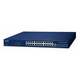 Planet GS-6311-24T4X Layer 3 24-Port 10/100/1000T + 4-Port 10G SFP+ Managed Ethernet Switch (hardware-based Layer 3 RIPv1/v2, OSPFv2 dynamic routing, supports ERPS Ring, fanless design)