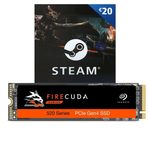 Seagate Firecuda SSD 1TB, M.2, NVMe