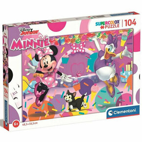 Minnie Mouse i prijatelji Supercolor Maxi puzzle 104kom - Clementoni
