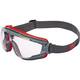 3M Goggle Gear 500 GG501V naočale s punim pogledom uklj. zaštita protiv zamagljivanja siva, crvena