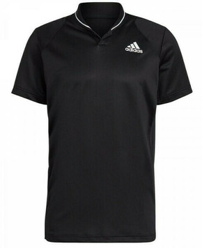 Muški teniski polo Adidas Club Rib Polo - black/white