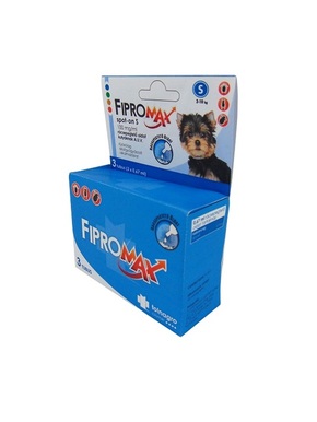 Fipromax Spot-On S otopina za nakapavanje za pse A.U.V. 3 kom