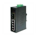 PLANET ISW-511T mrežni prekidač Neupravljano L2 Fast Ethernet (10/100) Crno