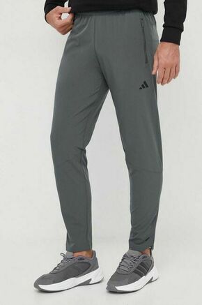ADIDAS PERFORMANCE Sportske hlače bazalt siva / crna