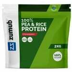VEGANSKI PROTEIN (GRAŠAK + RIŽA) - Jagoda - 2kg