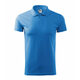 Polo majica muška SINGLE J. 202 - S,Azurno plava