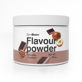 GymBeam Flavour powder 250 g peanut butter caramel