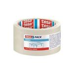 Tesa Pakirna traka Basic packaging tape, 50 m x 48 mm, transparent