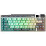 Tipkovnica ROYAL KLUDGE M70, mehanička, Cream switch, bežična, US layout, Cyan Purple RK-M70-CYANPRP-CRMSW-US