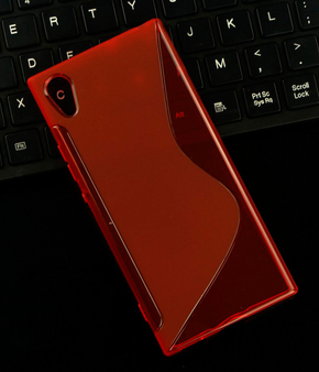 Sony Xperia Xa1 crvena silikonska maska