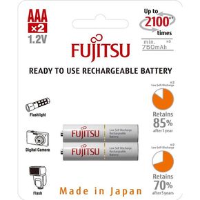 Fujitsu baterije AAA white HR-4UTCEU (2B)