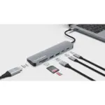 man-190442 - Manhattan docking USB-C 7 u 1 HDMI 4K@60Hz, 190442 - 190442