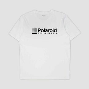 Polaroid Originals White T-Shirt Black Logo L majica (004774)