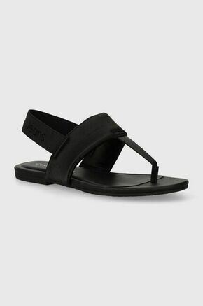 Sandale Calvin Klein Jeans Flat Sandal Toepost Dc YW0YW01344 Black BEH