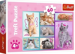 Sladak mačići 60 komada puzzle - Trefl