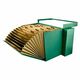 File Box Mariola Geltex Document Organiser Cardboard Green Din A4