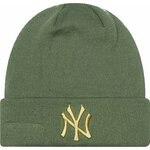New York Yankees Zimska kapa MLB Women's Metallic Logo Beanie Green UNI