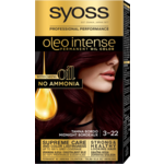 Syoss Oleo Intense Permanent Oil Color boja za kosu za obojenu kosu 50 ml nijansa 3-22 Midnight Bordeaux