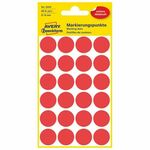 ETIKETE SLEP FI-18MM PK4L ZWECKFORM CRVENE BLISTER