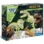 Science& Play: Archeofun Illuminated T-rex i Triceratops arheološki set - Clementoni