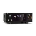 Auna Auna AMP-2 DG, stereo HiFi pojačalo, 2 x 50 W, RMS, BT/USB, optički & koaksijalni digitalni ulaz