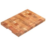 vidaXL Daska za rezanje 50 x 34 x 3,8 cm od masivnog bagremovog drva