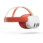 Meta Quest 3 ili Quest 3S maska i traka za glavu (Blood Orange)
