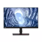 LCD Lenovo ThinkVision 24" T24h-20; black;2560x1440, 1000:1, 300 cd/m2, HDMI, DisplayPort, USB-C, USB Hub, AG