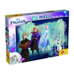 Frozen 2 u 1, puzzle od 24 dijela i bojanka 35x25 cm – Lisciani