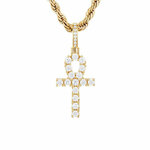 Privjesak ICED STUFF Micro Ankh Zlatna