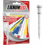 Lignum Tee 2 1/2 Inch Mix Colours 16 pcs