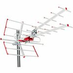 MacLean MCTV-855 Zemaljska TV DVB-T/T2 H.265 HEVC antena Combo UHF VHF Pasivni Max 100dbμv Filter LTE LTE