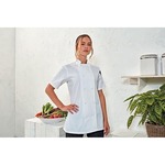 Kuharska bluza kratka ženska Chef bijela, PR670 - XL