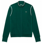 Muška sportski pulover Lacoste Thermo-Regulating Zip Sweatshirt M - green/white/navy blue