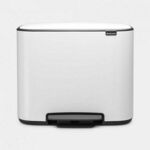 Brabantia pedal basket white 3x11L 121005