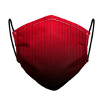 Mr. GUGU & Miss GO Unisex's Mask M1982 tamnocrvena
