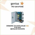 METALNI ORMARIĆ ZA NAPAJANJE 10A SA 9 IZLAZA PD-120-9-FUSE