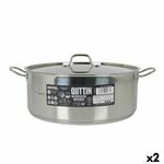 Duboka tava s poklopcem Quttin Aluminij 36 x 14 cm (2 kom.)