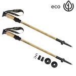 Spokey EKO FRIENDLY BASTONE Trekking buds, 3-piece, made of natural bamboo crna, bijela, kremasta
