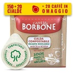 Borbone Carta Rossa cialde/ese 44mm/filter vrećice 150