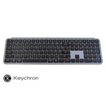 Keychron B6 Pro, tipkovnica, USB, bijela/siva