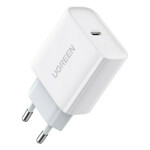 UGREEN 20W zidni punjač, USB-C PD3.0/QC4.0+, bijeli