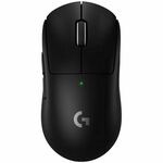 Logitech Pro X Superlight 2 gaming miš, optički, bežični, 32000 dpi, 500 IPS, 2000 Hz, bijeli/crni