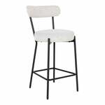Bijela barska stolica (visine sjedala 65 cm) Badalona – House Nordic