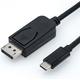 ROLINE USB 3.1 Type C DisplayPort transformator Crno 2m 11.04.5846-10