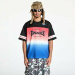 Dres Awake NY Mesh Football Jersey Black Multi M