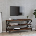 vidaXL TV ormarić Smeđi hrast 100x40x50 cm konstruirano drvo