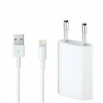Punjač za telefone Apple iPhone s kablom Lightning, originalni, 5W, 1A